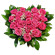 букет из роз и гипсофилы в оазисе. Мальдивы